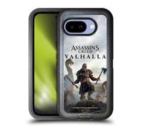 Head Case Designs Officially Licensed Assassin's Creed Male Eivor Valhalla Key Art Ultra-Armoured Shockproof Case [Military Grade Protection] Compatible With Google Pixel 9A