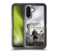 Head Case Designs Officially Licensed Assassin's Creed Male Eivor Valhalla Key Art Ultra-Armoured Shockproof Case [Military Grade Protection] Compatible With Samsung Galaxy A36 5G