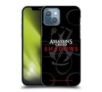 Head Case Designs Officially Licensed Assassin's Creed Red Logo Shadows Graphics Hard Back Case Compatible With Apple iPhone 13