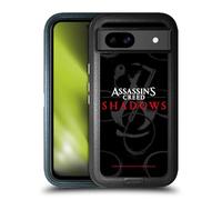 Head Case Designs Officially Licensed Assassin's Creed Red Logo Shadows Graphics Ultra-Armoured Shockproof Case [Military Grade Protection] Compatible With Google Pixel 8a