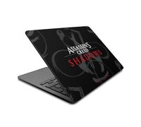 Head Case Designs Officially Licensed Assassin's Creed Red Logo Shadows Graphics Vinyl Sticker Skin Decal Cover Compatible With MacBook Air 13.6" M2 A2681/M3 A3113/M4 A3240 2022/2024/2025