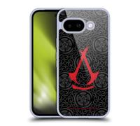 Head Case Designs Officially Licensed Assassin's Creed Red Logotype Shadows Graphics Gel Case [Military Grade Protection] Compatible With Google Pixel 9A