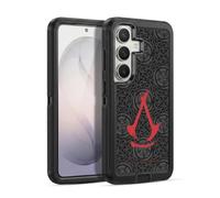 Head Case Designs Officially Licensed Assassin's Creed Red Logotype Shadows Graphics Ultra-Armoured Shockproof Case [Military Grade Protection] Compatible With Samsung Galaxy S26