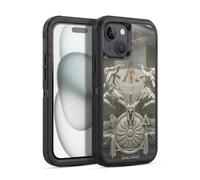 Head Case Designs Officially Licensed Assassin's Creed Sculpture Odyssey Key Art Ultra-Armoured Shockproof Case [Military Grade Protection] Compatible With Apple iPhone 15