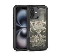 Head Case Designs Officially Licensed Assassin's Creed Sculpture Odyssey Key Art Ultra-Armoured Shockproof Case [Military Grade Protection] Compatible With Apple iPhone 16