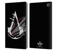 Head Case Designs Officially Licensed Assassin's Creed Shattered Logo Leather Wallet Case Compatible With Amazon Fire Max 11 2023
