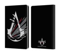 Head Case Designs Officially Licensed Assassin's Creed Shattered Logo Leather Wallet Case Compatible With Amazon Kindle Paperwhite 6