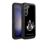 Head Case Designs Officially Licensed Assassin's Creed Shattered Logo Ultra-Armoured Shockproof Case [Military Grade Protection] Compatible With Samsung Galaxy S23+ 5G