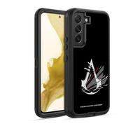 Head Case Designs Officially Licensed Assassin's Creed Shattered Logo Ultra-Armoured Shockproof Case [Military Grade Protection] Compatible With Samsung Galaxy S22 5G