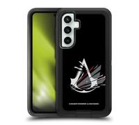 Head Case Designs Officially Licensed Assassin's Creed Shattered Logo Ultra-Armoured Shockproof Case [Military Grade Protection] Compatible With Samsung Galaxy S23 FE 5G
