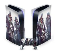 Head Case Designs Officially Licensed Assassin's Creed The Rooks Syndicate Graphics Vinyl Faceplate Gaming Skin Decal Compatible With Sony PlayStation 5 PS5 Disc Edition Console & DualSense Controller