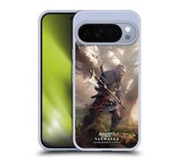 Head Case Designs Officially Licensed Assassin's Creed The Way of the Berserker Valhalla Key Art Gel Case [Military Grade] Compatible with Google Pixel 10 Pro XL and Compatible with MagSafe