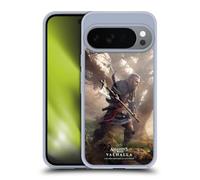 Head Case Designs Officially Licensed Assassin's Creed The Way of the Berserker Valhalla Key Art Gel Case [Military Grade Protection] Compatible with Google Pixel 10 and Compatible with MagSafe