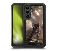 Head Case Designs Officially Licensed Assassin's Creed The Way of the Berserker Valhalla Key Art Ultra-Armoured Shockproof Case [Military Grade Protection] Compatible With Samsung Galaxy S24+ 5G