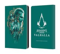 Head Case Designs Officially Licensed Assassin's Creed Volva Valhalla Compositions And Patterns Leather Wallet Case Compatible With Amazon Kindle 11th Gen 6in 2022