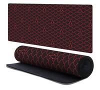 Head Case Designs Officially Licensed Assassin's Creed Wave Pattern Shadows Graphics 37.4 x 15.75 x 0.16 inches (900 x 400 mm) - XL Gaming Office Desk PC Keyboard Mouse Mat Pad