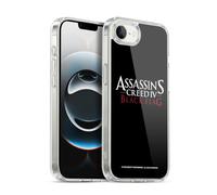 Head Case Designs Officially Licensed Assassin's Creed White And Red Black Flag Logos Gel Case [Military Grade Protection] Compatible with Apple iPhone 16e / iPhone 17e and Compatible with MagSafe