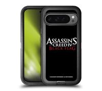 Head Case Designs Officially Licensed Assassin's Creed White And Red Black Flag Logos Ultra-Armoured Shockproof Case [Military Grade Protection] Compatible With Google Pixel 9 Pro XL