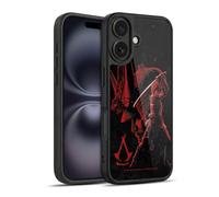 Head Case Designs Officially Licensed Assassin's Creed Yasuke Naoe Red Shadows Graphics Gel Armour Case [Military Grade Protection] Compatible With Apple iPhone 16