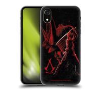 Head Case Designs Officially Licensed Assassin's Creed Yasuke Naoe Red Shadows Graphics Gel Case [Military Grade Protection] Compatible With Apple iPhone XR