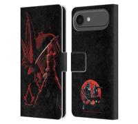 Head Case Designs Officially Licensed Assassin's Creed Yasuke Naoe Red Shadows Graphics Leather Wallet Case Compatible With Apple iPhone 17 Air