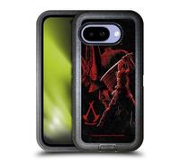 Head Case Designs Officially Licensed Assassin's Creed Yasuke Naoe Red Shadows Graphics Ultra-Armoured Shockproof Case [Military Grade Protection] Compatible With Google Pixel 9A