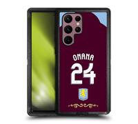 Head Case Designs Officially Licensed Aston Villa Football Club Amadou Onana 2025/26 Players Home Kit Ultra-Armoured Shockproof Case [Military Grade] Compatible With Samsung Galaxy S22 Ultra 5G