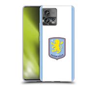 Head Case Designs Officially Licensed Aston Villa Football Club Away 2024/25 Crest Kit Gel Case [Military Grade Protection] Compatible With Motorola Moto Edge 30 Fusion