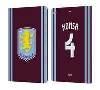 Head Case Designs Officially Licensed Aston Villa Football Club Ezri Konsa 2024/25 Crest Player Kit Leather Book Wallet Case Cover Compatible With Apple iPad 10.2 2019/2020/2021