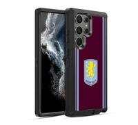 Head Case Designs Officially Licensed Aston Villa Football Club Home 2024/25 Crest Kit Ultra-Armoured Shockproof Case [Military Grade Protection] Compatible With Samsung Galaxy S22 Ultra 5G