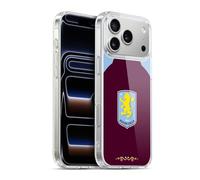 Head Case Designs Officially Licensed Aston Villa Football Club Home 2025/26 Crest Kit Gel Case [Military Grade Protection] Compatible with Apple iPhone 17 Pro Max and Compatible with MagSafe
