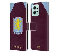 Head Case Designs Officially Licensed Aston Villa Football Club Home 2025/26 Crest Kit Leather Wallet Case Compatible With Xiaomi Redmi 12