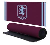 Head Case Designs Officially Licensed Aston Villa Football Club Home 2026/27 Crest Kit 37.4 x 15.75 x 0.16 inches (900 x 400 mm) - XL Gaming Office Desk PC Keyboard Mouse Mat Pad