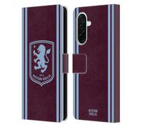 Head Case Designs Officially Licensed Aston Villa Football Club Home 2026/27 Crest Kit Leather Wallet Case Compatible With Samsung Galaxy A26 5G