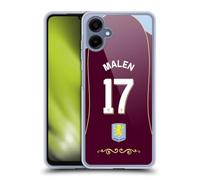 Head Case Designs Officially Licensed Aston Villa Football Club Jadon Sancho 2025/26 Players Home Kit 2nd Group Gel Case [Military Grade Protection] Compatible With Samsung Galaxy A06 4G