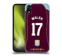 Head Case Designs Officially Licensed Aston Villa Football Club Jadon Sancho 2025/26 Players Home Kit 2nd Group Gel Case [Military Grade Protection] Compatible With Apple iPhone XR