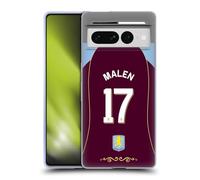 Head Case Designs Officially Licensed Aston Villa Football Club Jadon Sancho 2025/26 Players Home Kit 2nd Group Gel Case [Military Grade Protection] Compatible With Google Pixel 7 Pro