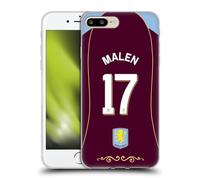Head Case Designs Officially Licensed Aston Villa Football Club Jadon Sancho 2025/26 Players Home Kit 2nd Group Gel Case [Military Grade] Compatible With Apple iPhone 7 Plus/iPhone 8 Plus