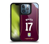 Head Case Designs Officially Licensed Aston Villa Football Club Jadon Sancho 2025/26 Players Home Kit 2nd Group Gel Armour Case [Military Grade Protection] Compatible With Apple iPhone 13 Pro