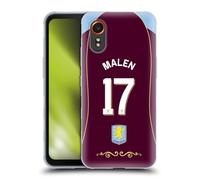 Head Case Designs Officially Licensed Aston Villa Football Club Jadon Sancho 2025/26 Players Home Kit 2nd Group Gel Case [Military Grade Protection] Compatible With Samsung Galaxy Xcover7 5G