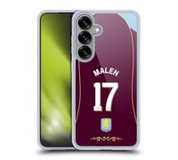 Head Case Designs Officially Licensed Aston Villa Football Club Jadon Sancho 2025/26 Players Home Kit 2nd Group Gel Case [Military Grade Protection] Compatible With Samsung Galaxy S25+