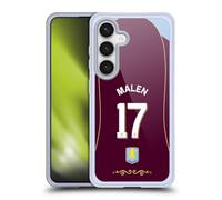 Head Case Designs Officially Licensed Aston Villa Football Club Jadon Sancho 2025/26 Players Home Kit 2nd Group Gel Case [Military Grade Protection] Compatible With Samsung Galaxy S24 5G