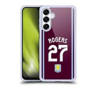 Head Case Designs Officially Licensed Aston Villa Football Club Morgan Rogers 2024/25 Crest Player Kit Gel Case [Military Grade Protection] Compatible With Samsung Galaxy A16 5G