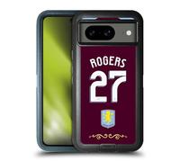 Head Case Designs Officially Licensed Aston Villa Football Club Morgan Rogers 2025/26 Players Home Kit Ultra-Armoured Shockproof Case [Military Grade Protection] Compatible With Google Pixel 8