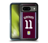 Head Case Designs Officially Licensed Aston Villa Football Club Ollie Watkins 2024/25 Crest Player Kit Ultra-Armoured Shockproof Case [Military Grade Protection] Compatible With Google Pixel 8