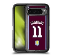 Head Case Designs Officially Licensed Aston Villa Football Club Ollie Watkins 2024/25 Crest Player Kit Ultra-Armoured Shockproof Case [Military Grade Protection] Compatible With Google Pixel 9 Pro XL