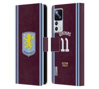 Head Case Designs Officially Licensed Aston Villa Football Club Ollie Watkins 2024/25 Crest Player Kit Leather Book Wallet Case Cover Compatible With Xiaomi 12T Pro