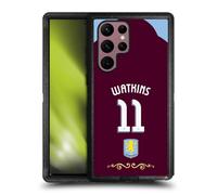 Head Case Designs Officially Licensed Aston Villa Football Club Ollie Watkins 2025/26 Players Home Kit Ultra-Armoured Shockproof Case [Military Grade] Compatible With Samsung Galaxy S22 Ultra 5G