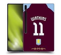 Head Case Designs Officially Licensed Aston Villa Football Club Ollie Watkins 2025/26 Players Home Kit Gel Case [Military Grade Protection] Compatible With Samsung Galaxy Tab S8 Ultra