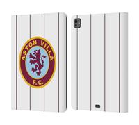 Head Case Designs Officially Licensed Aston Villa Football Club Retro 1982 2024 Crest Designs Leather Book Wallet Case Cover Compatible With Apple iPad Pro 13 M4 2024